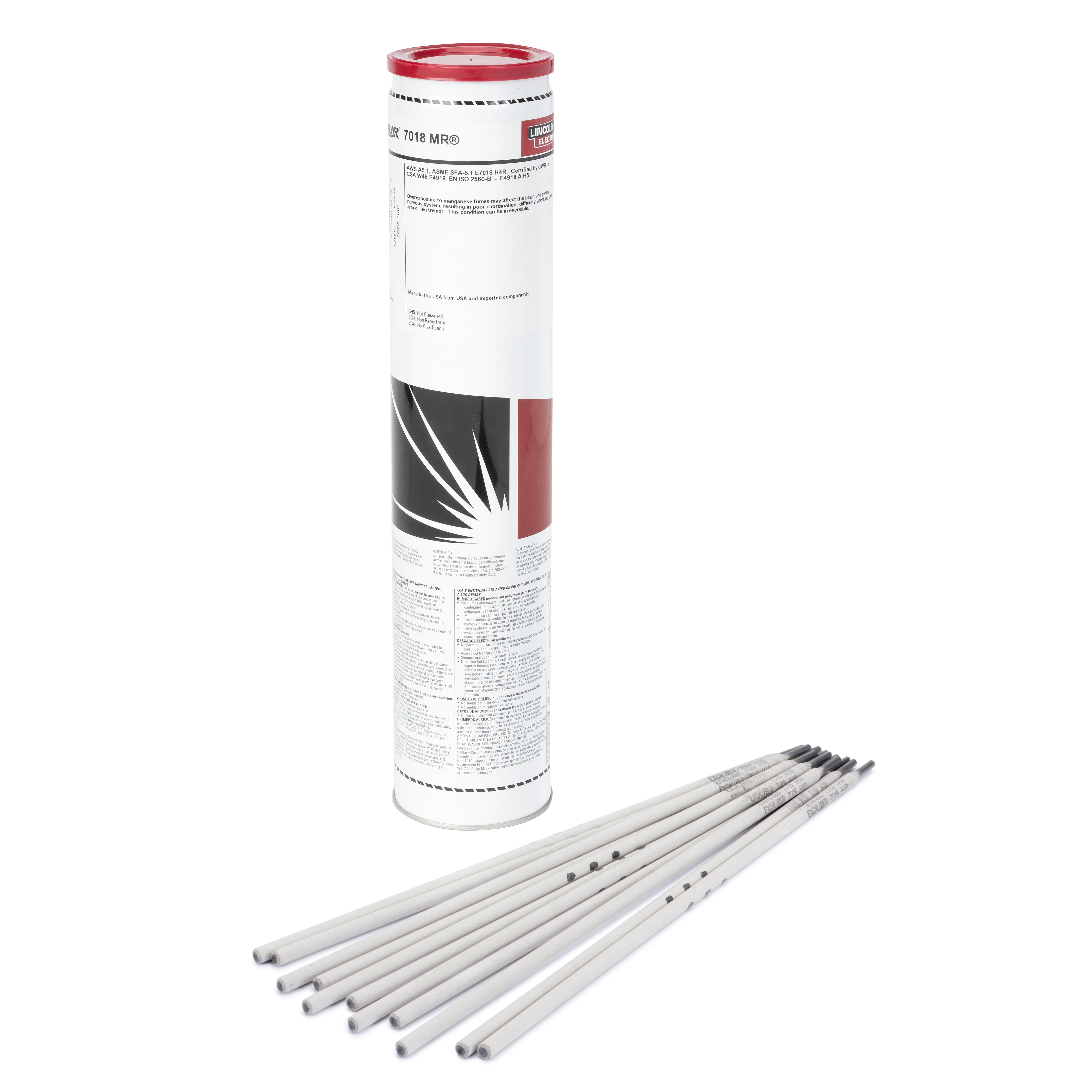 E7018 Welding Rods 5/32" - 50 Lb Box (10 Lb X 5 Packs) | Hy-Weld Brand