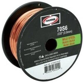 Harris ER 70S-6 .035 on 33 lb. Spools MIG Welding Wire - E70S6F8