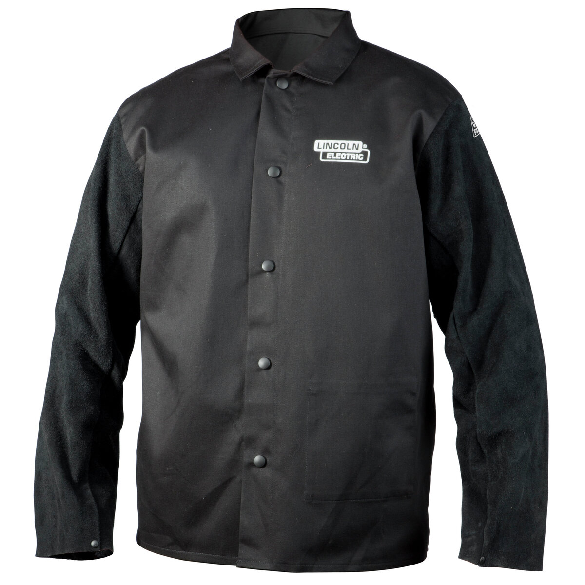Lincoln Traditional Split Leather-Sleeved Welding Jacket