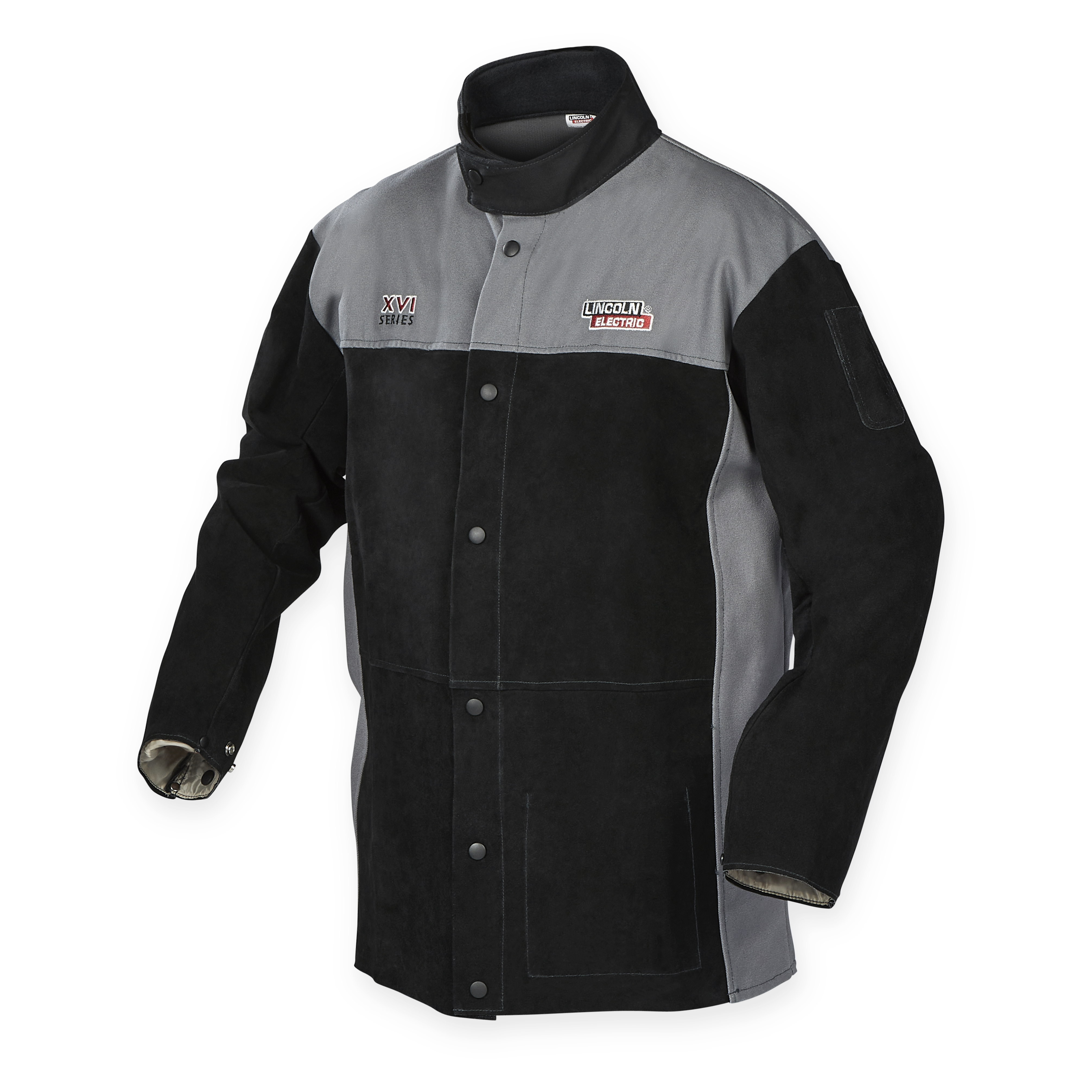 Lincoln XVI Series Heavy Duty Split Leather FR Welding Jacket - K4933