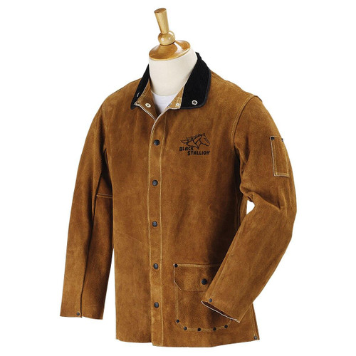 Revco Stallion 23 SLV Quality Side Split Cowhide Welding Sleeves Black Revco Industries Revco 23SLV Revco Stallion 23 SLV Quality Side Split Cowhide Welding Sleeves Black Revco Industries Revco 23SLV