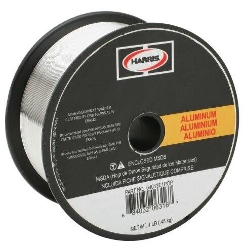 はる　アルミ① Harris 5356 Aluminum Solid MIG Welding Wire .035 - 1 lb
