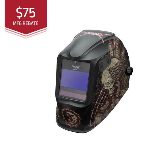 Lincoln Viking 2450 ADV Graveyard Shift Welding Helmet