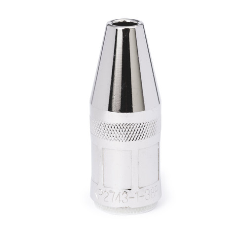Lincoln Magnum PRO Nozzle - 550A, Thread-on, Recess, 3/8 in (9.5