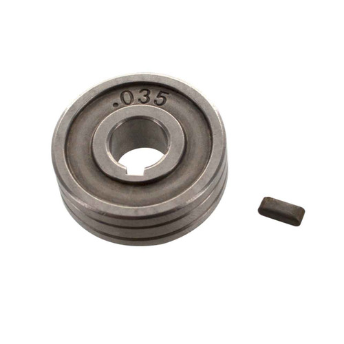 Lincoln Flux-Cored/MIG Wire Drive Roll .025 - .035 in (0.6 - 0.9