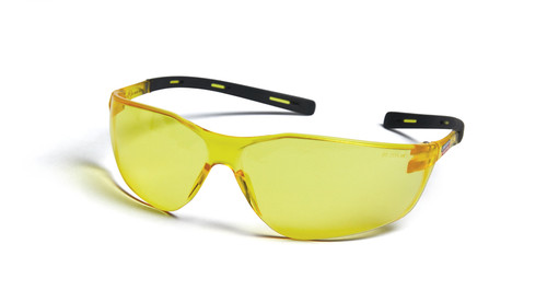 Lincoln Axilite Safety Glasses - Amber Anti-Scratch Lens - K4674-1