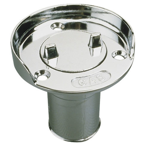 Sea-Dog Hose Deck Fill w\/Splash Guard - Die Cast Zinc Chrome Plated [351750-1]