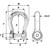 Wichard Self-Locking Allen Head Pin Bow Shackle - 8mm Diameter - 5\/16" [1344W]