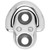 Wichard Folding Pad Eye - 6mm Diameter (15\/64") - 2 Fixed Holes [6684W]