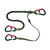 Wichard Proline Elastic Tether - 3 Hooks Double 6' [7039W]