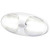 Hella Marine DuraLED 12 Interior\/Exterior Lamp w\/Switch - White LED - White Housing [980704001]
