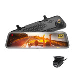 GekoGear Orbit D400 4K Rearview Mirror Dash Cam with 1080P Backup Cam