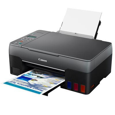 Three New Canon PIXMA G-Series MegaTank Refillable Ink Printers