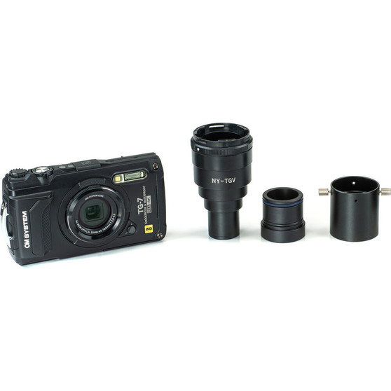 OM SYSTEM TG-7 INDUSTRY Digital Camera with NY-TGV Kit (Black)
