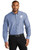 Mens Long Sleeve Chambray Easy Care Shirt
