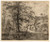 Antique Master Print-LANDSCAPE-FARM-BARN-TREE-Janson-ca. 1820 - Main Image