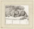 2 Antique Master Prints-DOG-SLEEPING-Ploos van Amstel/Brouwer-Van Mieris-1777 - Main Image