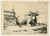 Antique Master Print-COW-RECUMBENT-FENCE-LANDSCAPE-Anonymous-Potter-ca. 1660 - Main Image