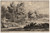 Antique Master Print-LANDSCAPE-OBELISK-CHAT-Boudewijns-ca. 1680 - Main Image