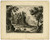 Antique Master Print-LANDSCAPE-RUIN-LAKE-Nieulandt after Brill-ca. 1660 - Main Image