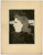Antique Master Print-GENRE-SYMBOLISM-PROFILE GIRL-Maronier-ca. 1900 - Main Image