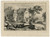 Antique Master Print-LANDSCAPE-RESTING SHEPHERD-FARMS-Bloemaert-Visscher-1620 - Main Image
