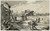 Antique Master Print-LANDSCAPE-COUPLE-TOWN-Bloemaert-Bolswert-1613 - Main Image