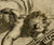 Antique Master Print-ALLEGORY-CHERUB-PALM LEAF-Farinati-Bosse-1644 - Image 5