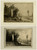 2 Rare Antique Master Prints-LANDSCAPE-RUINS OF BOIS-GROLLAND-Rochebrune-1850 - Main Image