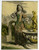 Rare Antique Master Print-GENRE-FASHION-WOMAN-FOUNTAIN-Eeckhoudt-Troyen-ca. 1660 - Image 2