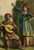 Rare Antique Master Print-GENRE-FASHION-A COUPLE FROM SICILY-Lastman-1608-1617 - Image 3