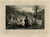 Antique Master Print-People playing a game outdoors-Madou-1833 - Picture 3 Antique Master Print-People playing a game outdoors-Madou-1833 - Picture 3