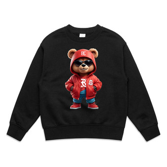 Red Sweatsuit bear Sweatshirt