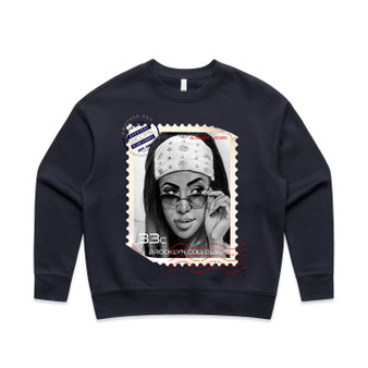 Aaliyah Stamp sweatshirt-wo