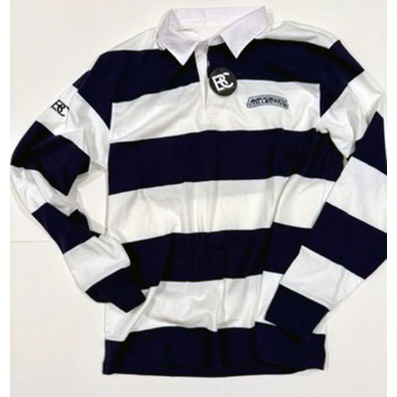 Brooklyn Collective Navy/White embroidery Rugby