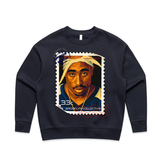 Tupac Stamp sweatshirt-wo