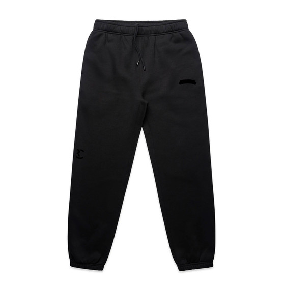 Brooklyn Collective Women's Black on Black logo Sweatpants