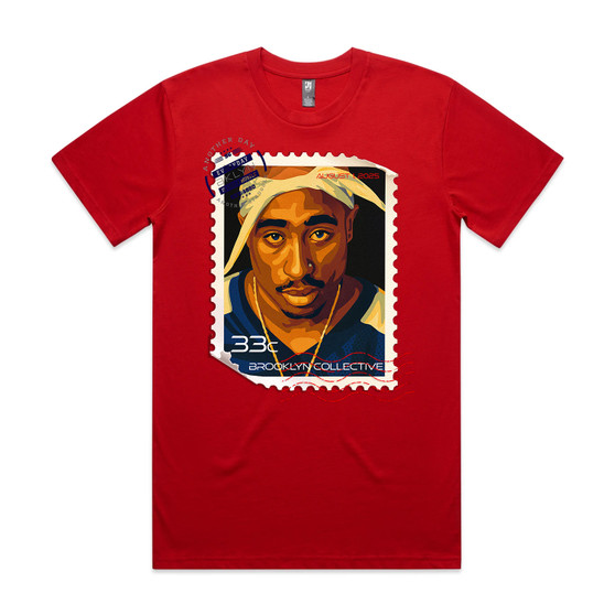 Tupac Stamp Classic T-shirt