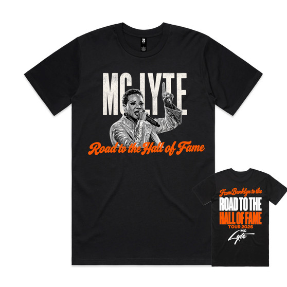 MC Lyte Road to the Hall of Fame t-shirt