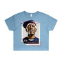 Rakim Stamp Shirt Women's Crop Top Tee