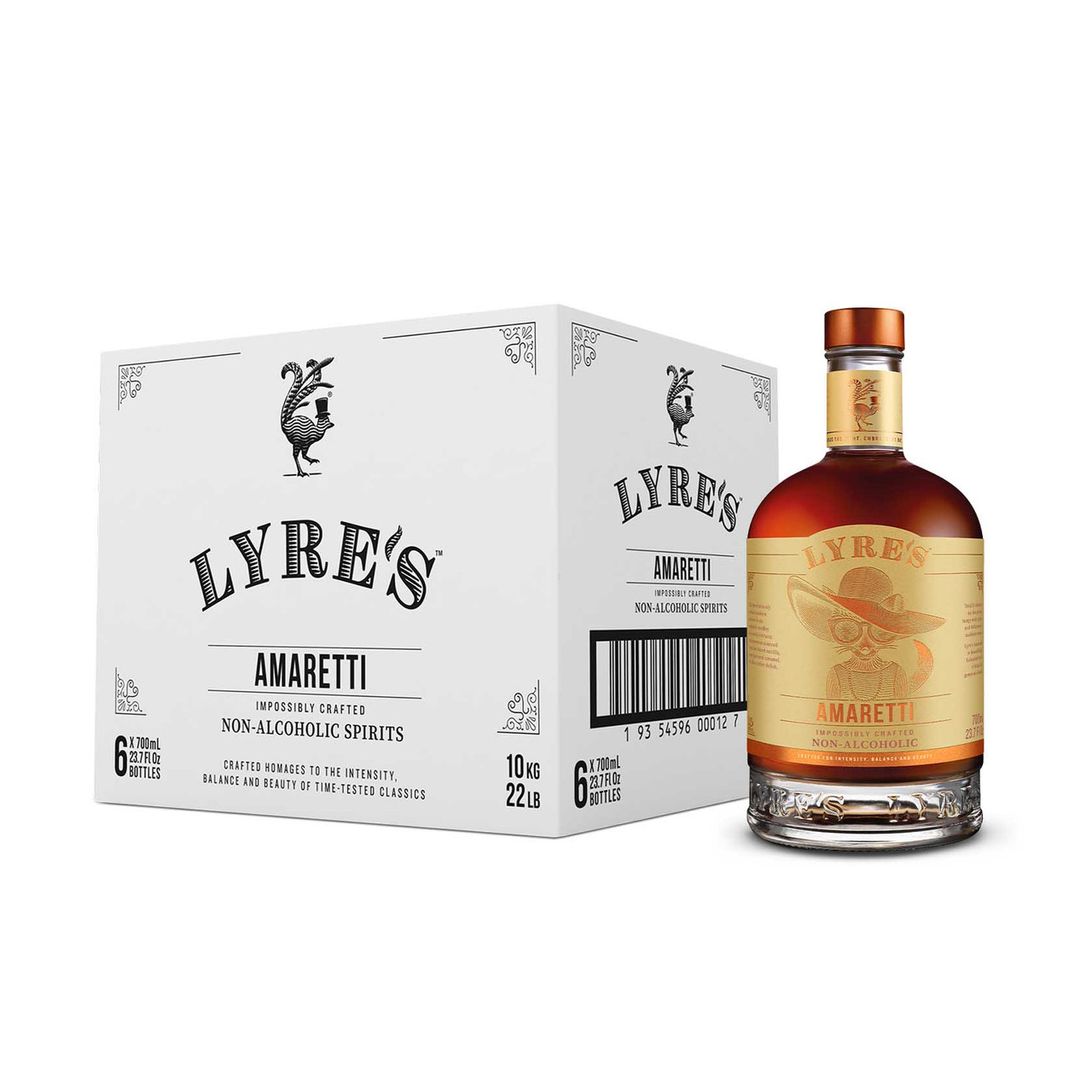 Amaretti Alkoholfreie Spirituose - Amaretto 6er-Pack | Lyre's