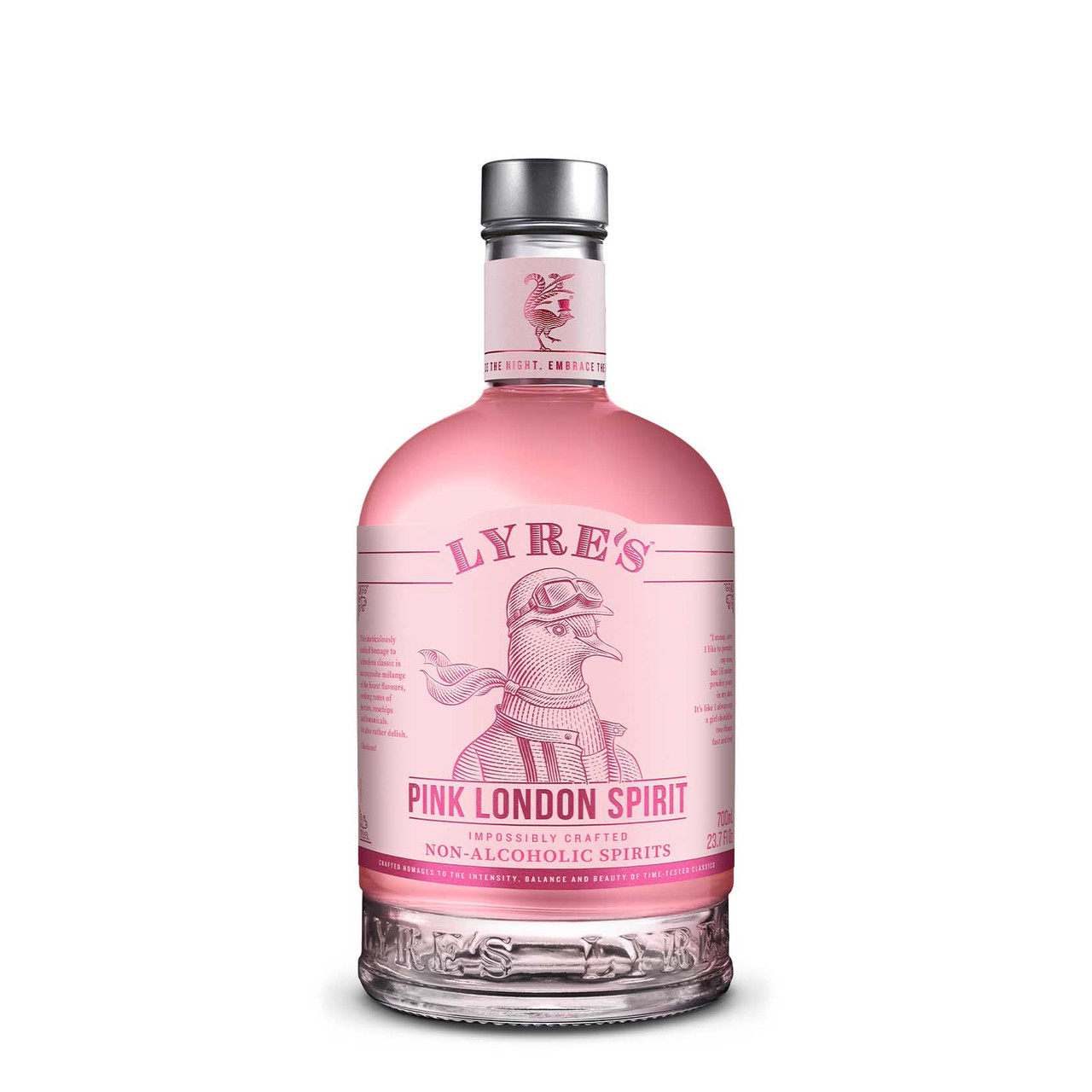 Lyre's Pink London Front bottle