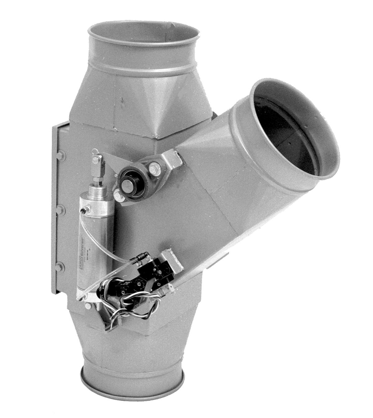 Nordfab QF Ducting Diverter Valves Page 1 Nordfab Ductwork