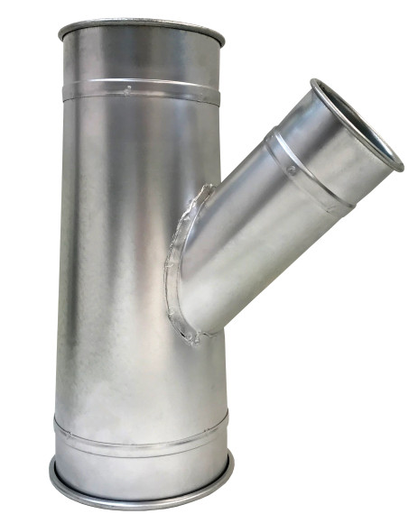 Nordfab Branch Std 304SS 20ga 23 QF 22 QF 21 QF 45Deg L= 51.00