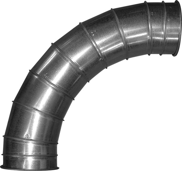 Nordfab Elbow Pressed Galv 24ga 7 AFL 90Deg R=1.5