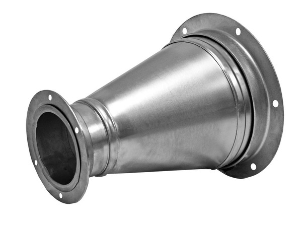 Nordfab Reducer Galv 14ga 16 AFL 7 AFL Tan A 2.00 Tan B 2.00 L= 17.00