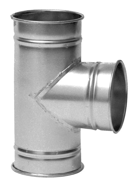 Nordfab Branch Tee Galv 20ga 22 QF 18 QF L= 26.00