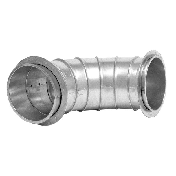 Nordfab Elbow Seg 304SS 20ga 19 AFL 30Deg R=1.5 Tan A 4.00 Tan B 4.00