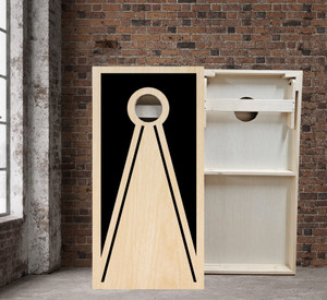 Woodgrain #13 - CUSTOM- Regulation Size Cornhole boards Woodgrain #13 - CUSTOM- Regulation Size Cornhole boards