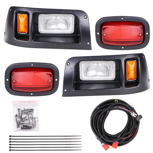 Club Car DS Golf Cart LED Halogen Light Kit